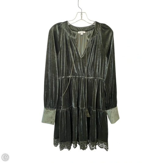 Dress Casual Midi By Blu Pepper In Green, Size: M