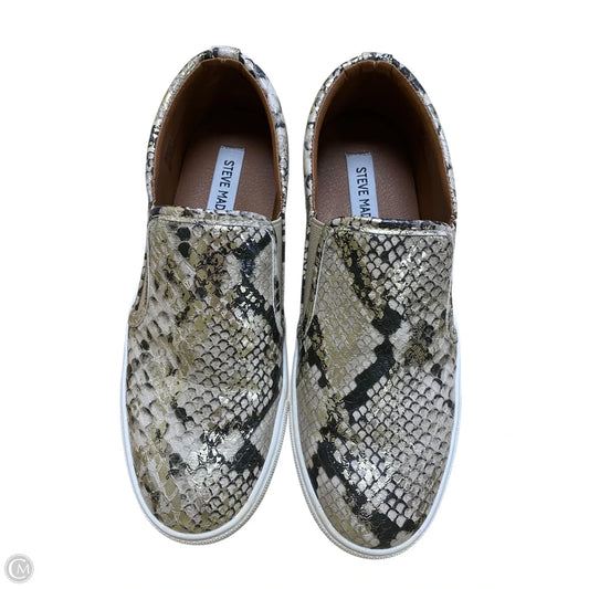 Shoes Flats By Steve Madden In Snakeskin Print, Size: 7.5