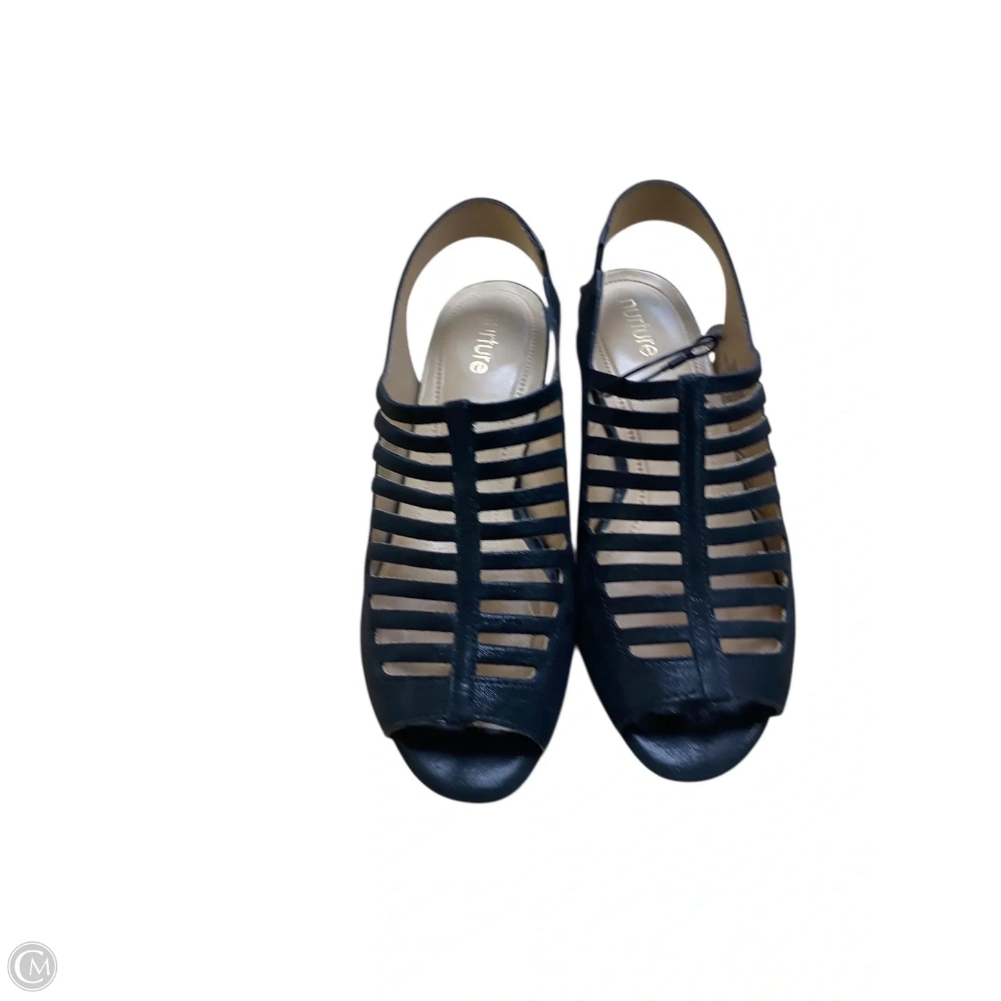 Shoes Heels Block By Nurture In Black, Size: 6.5