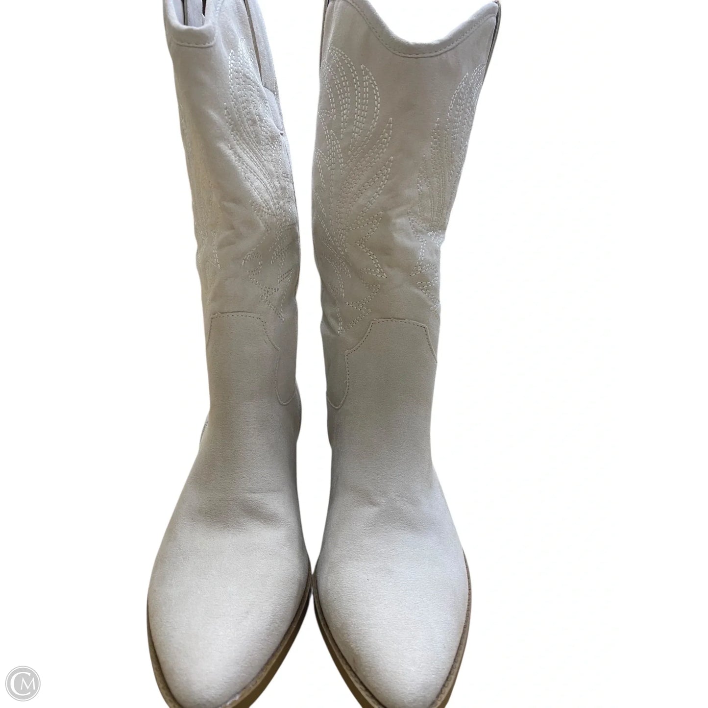 Boots Western By Wonderly In White, Size: 8.5