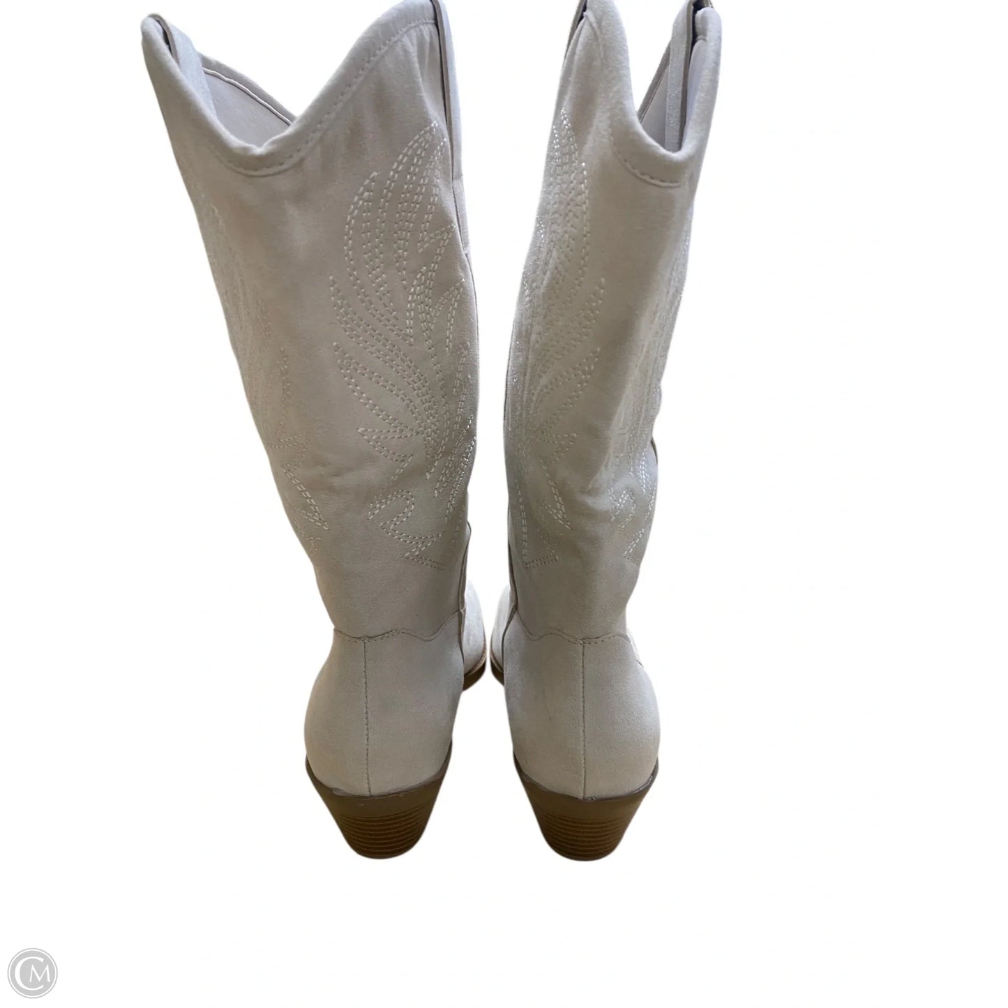 Boots Western By Wonderly In White, Size: 8.5