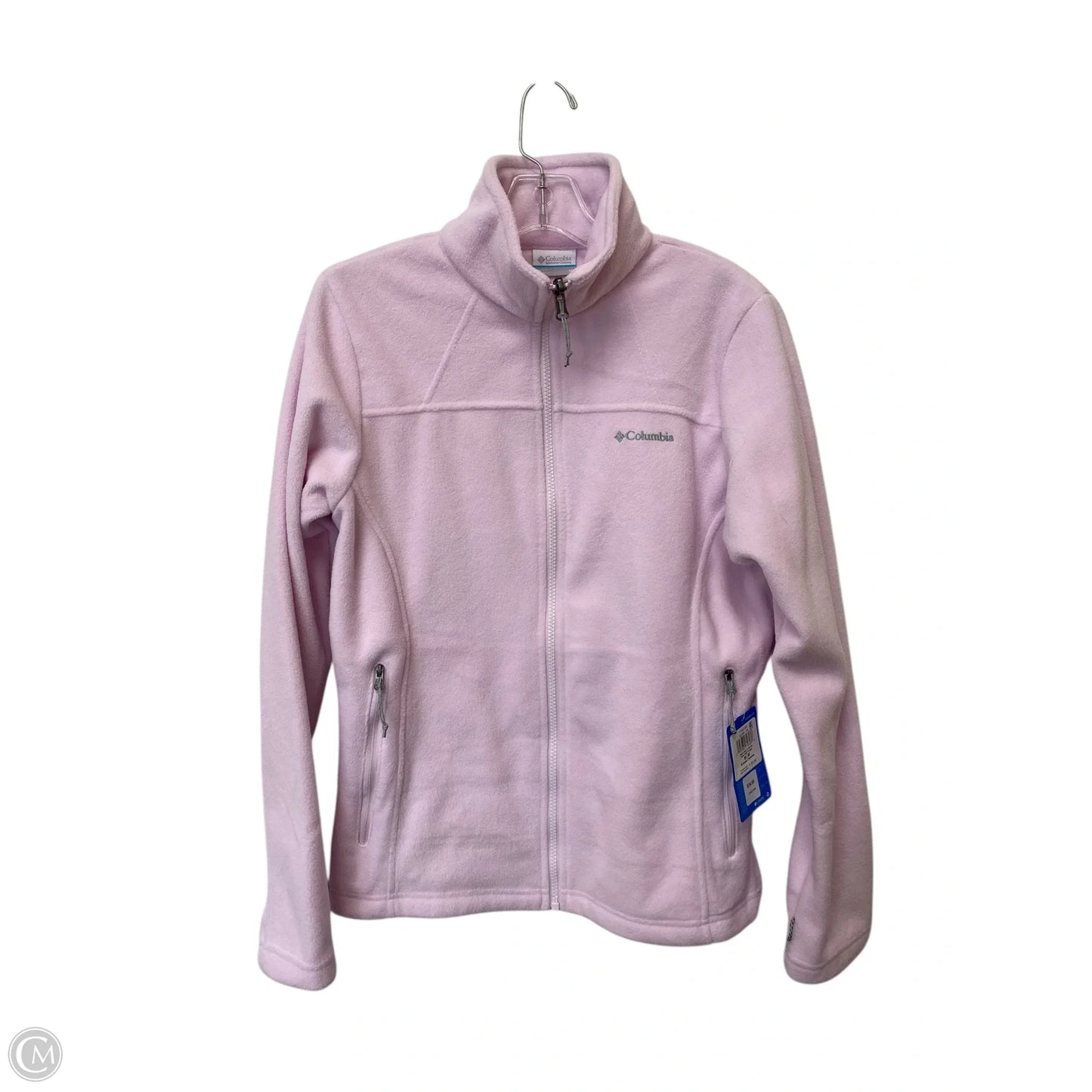 Jacket Fleece By Columbia In Pink, Size: M