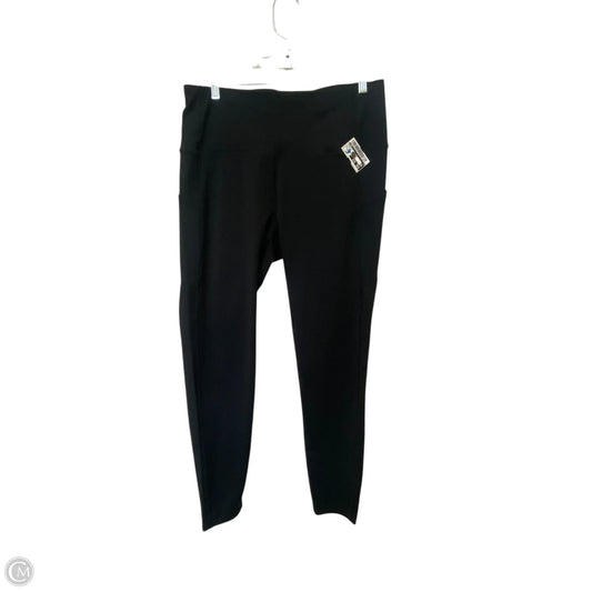 Athletic Leggings By Cmf In Black, Size: Xl