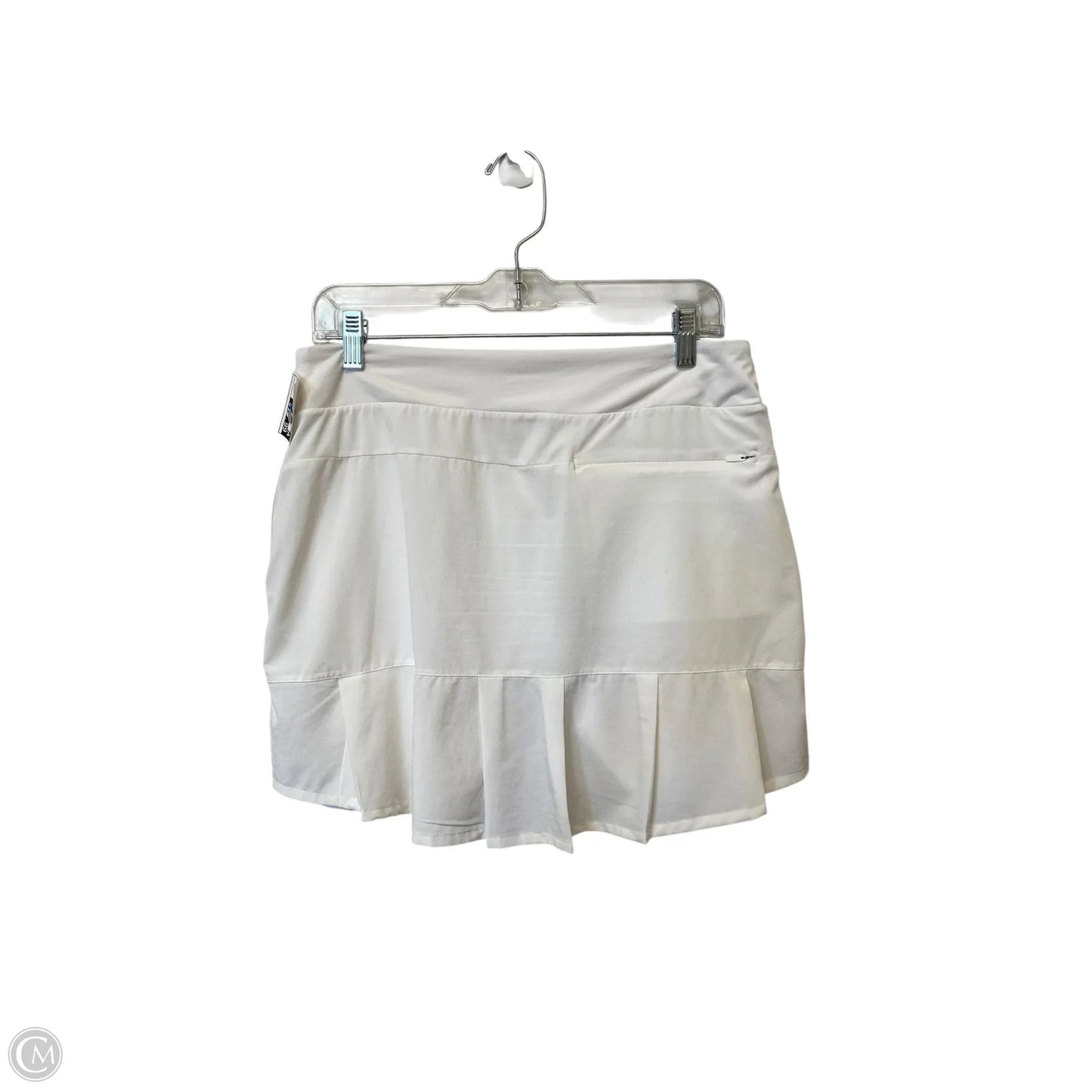 Athletic Skort By Nike Apparel In White, Size: M