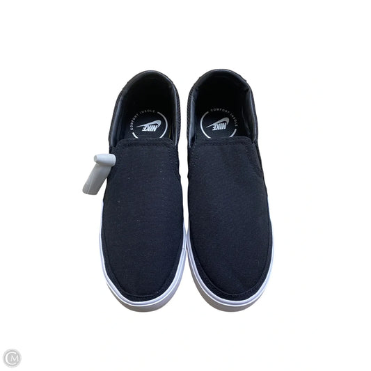 Shoes Flats By Nike In Black, Size: 8.5