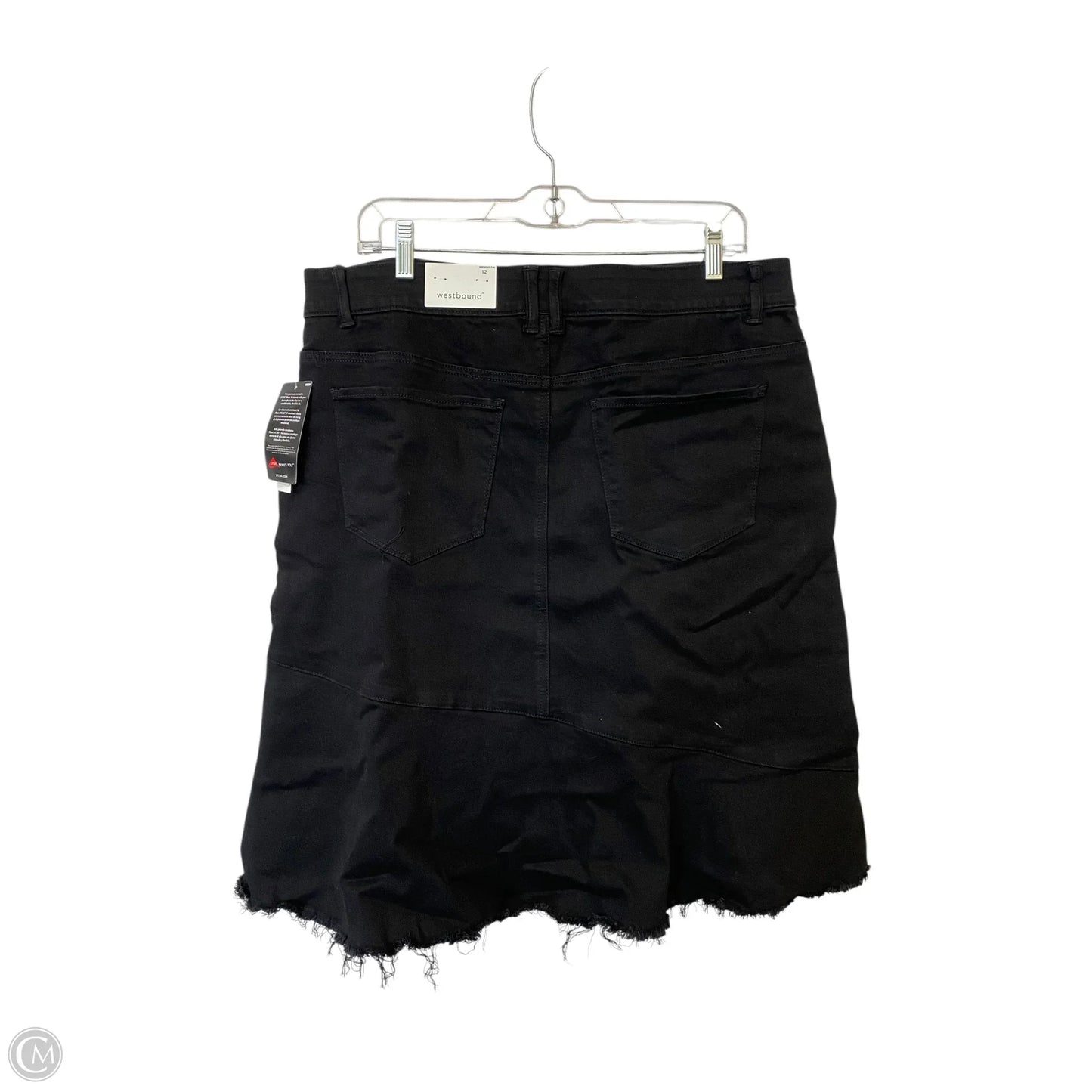 Skirt Midi By West Bound In Black, Size: 12