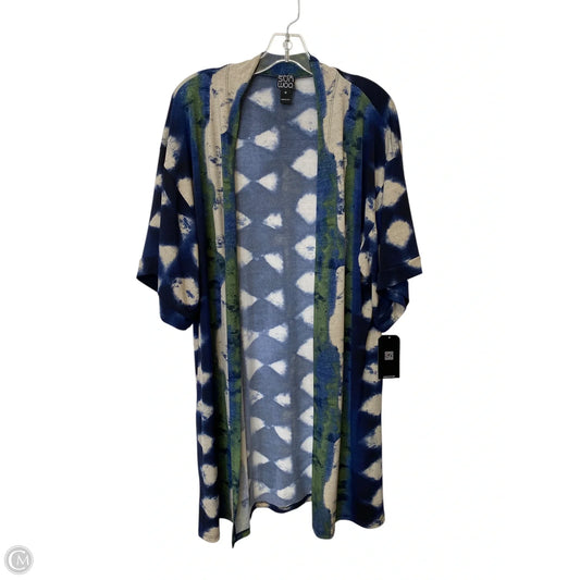 Shawl By Clara Sun Woo In Blue & Green, Size: M