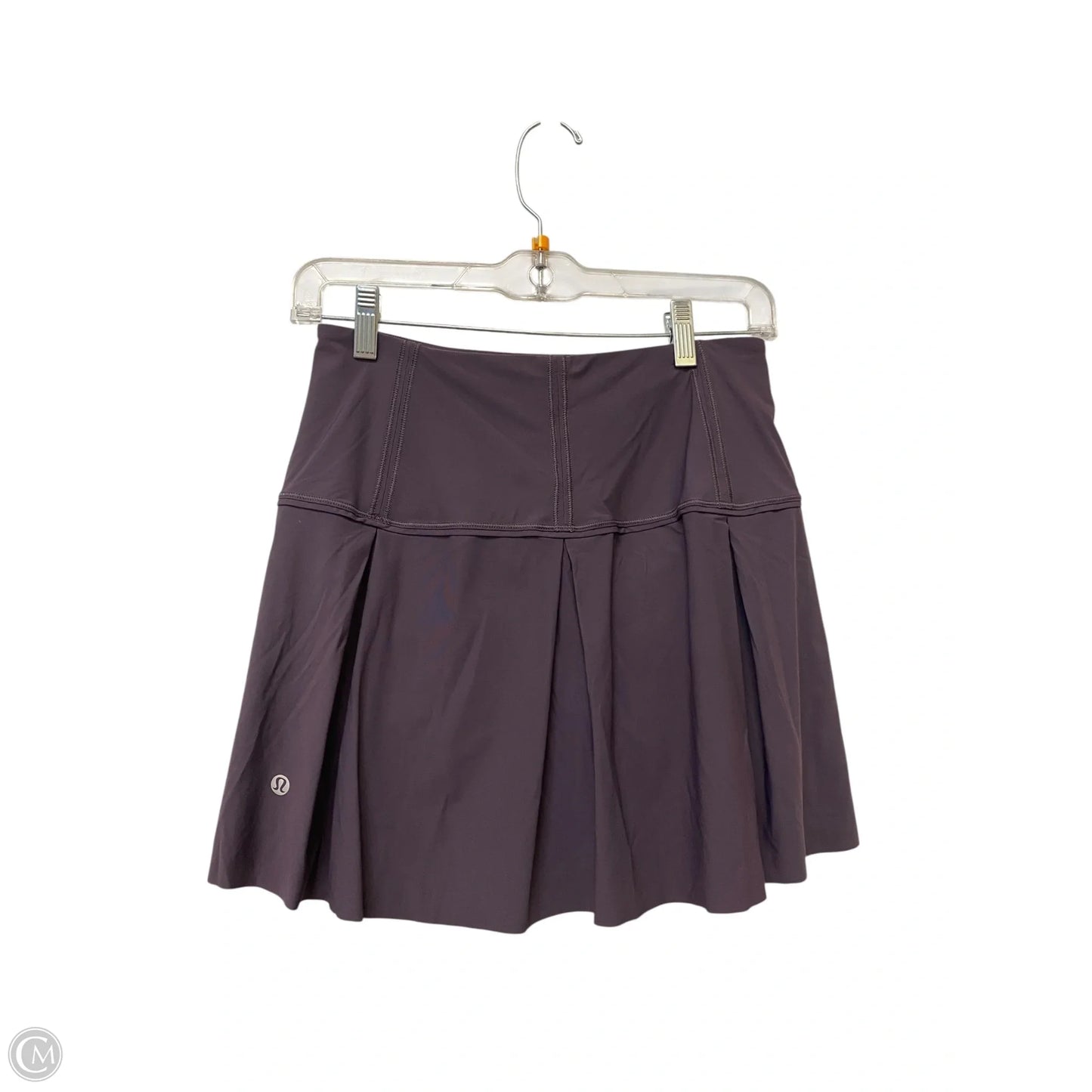 Athletic Skort By Lululemon In Purple, Size: 4l