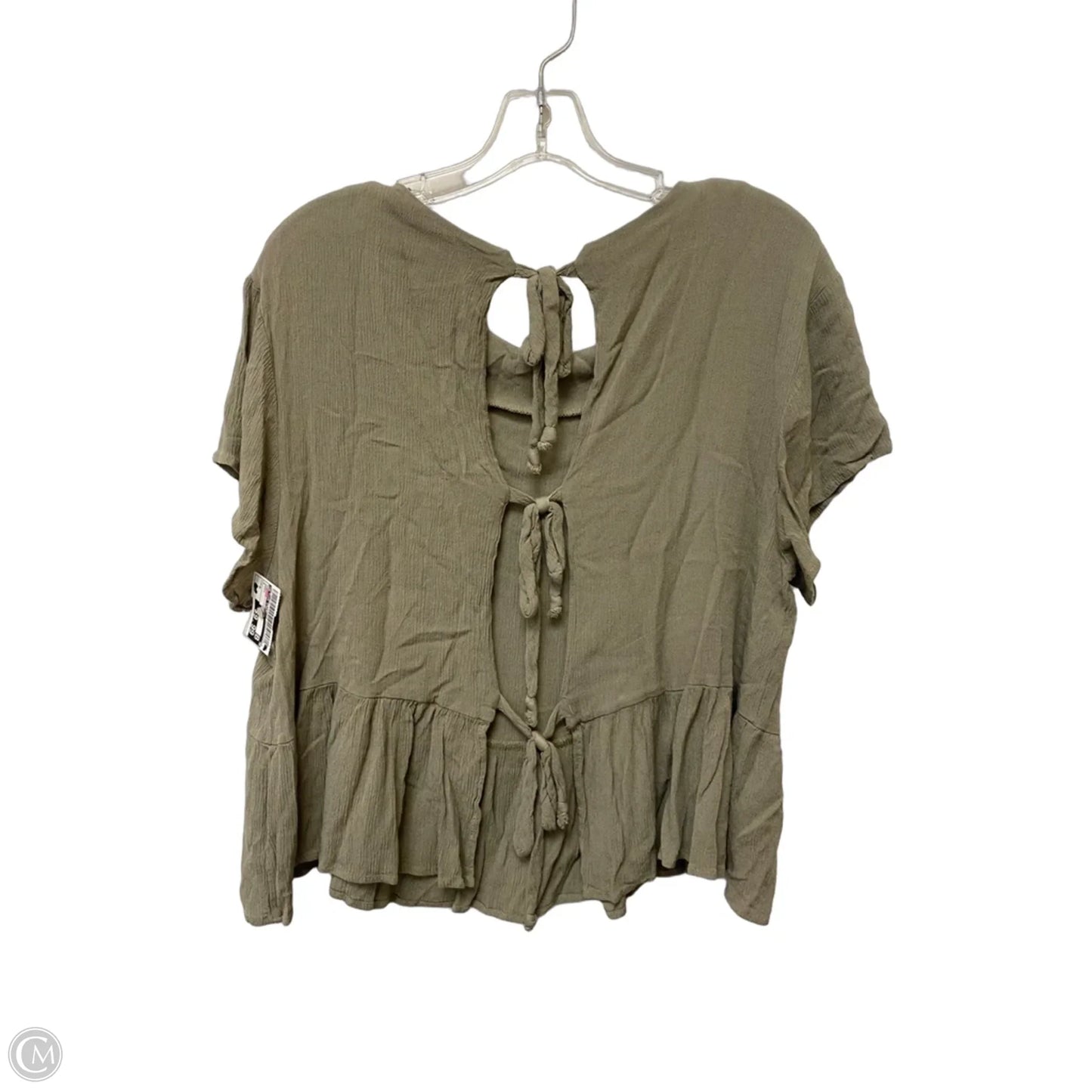 Top Short Sleeve By Altard State In Green, Size: M