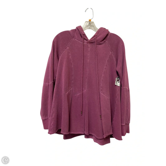Sweatshirt Hoodie By Pilcro In Purple, Size: Xs