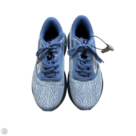 Shoes Athletic By Brooks In Blue, Size: 7