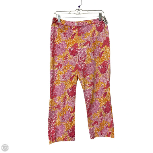 Pants Designer By Lilly Pulitzer In Pink, Size: 8