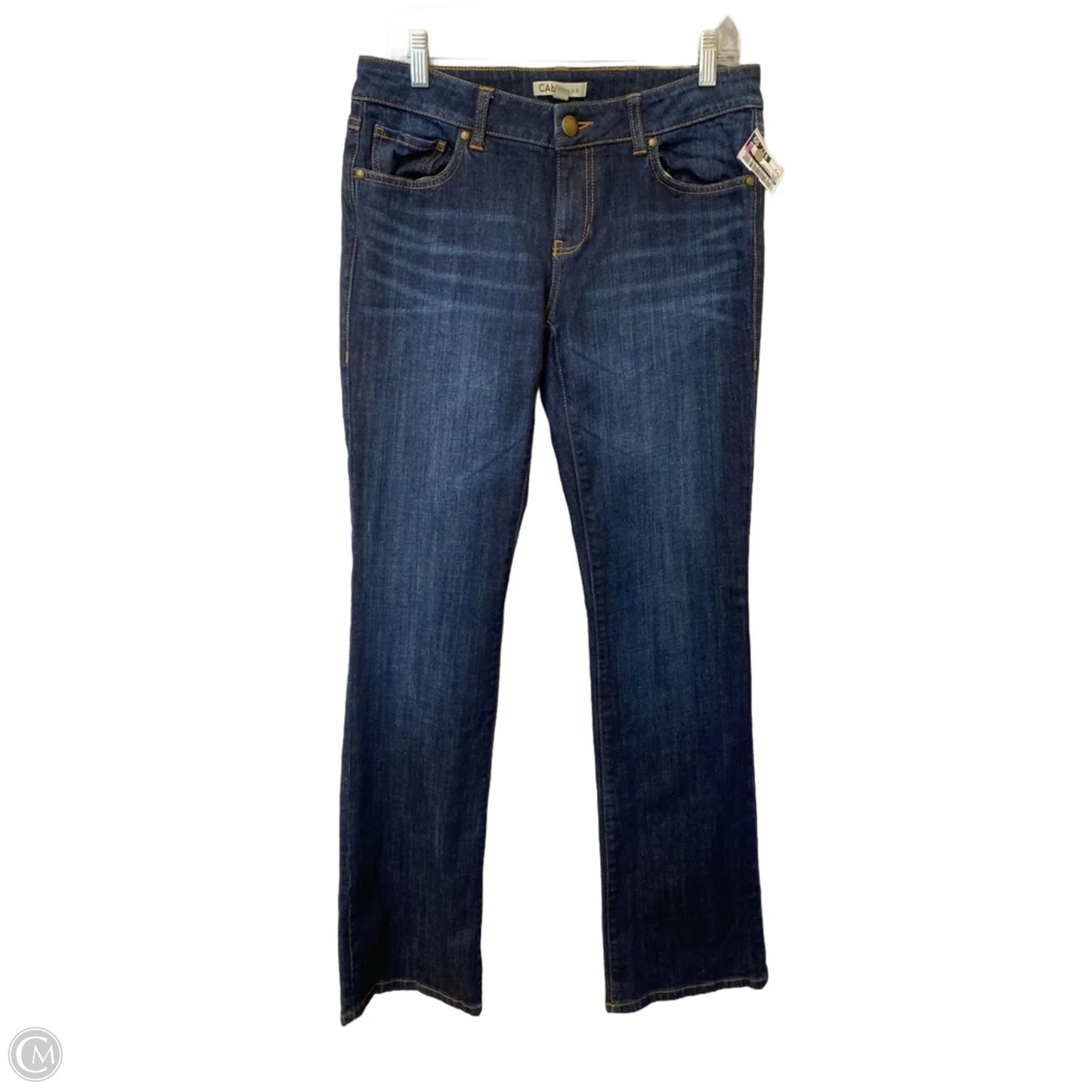 Jeans Straight By Cabi In Bronze, Size: 6