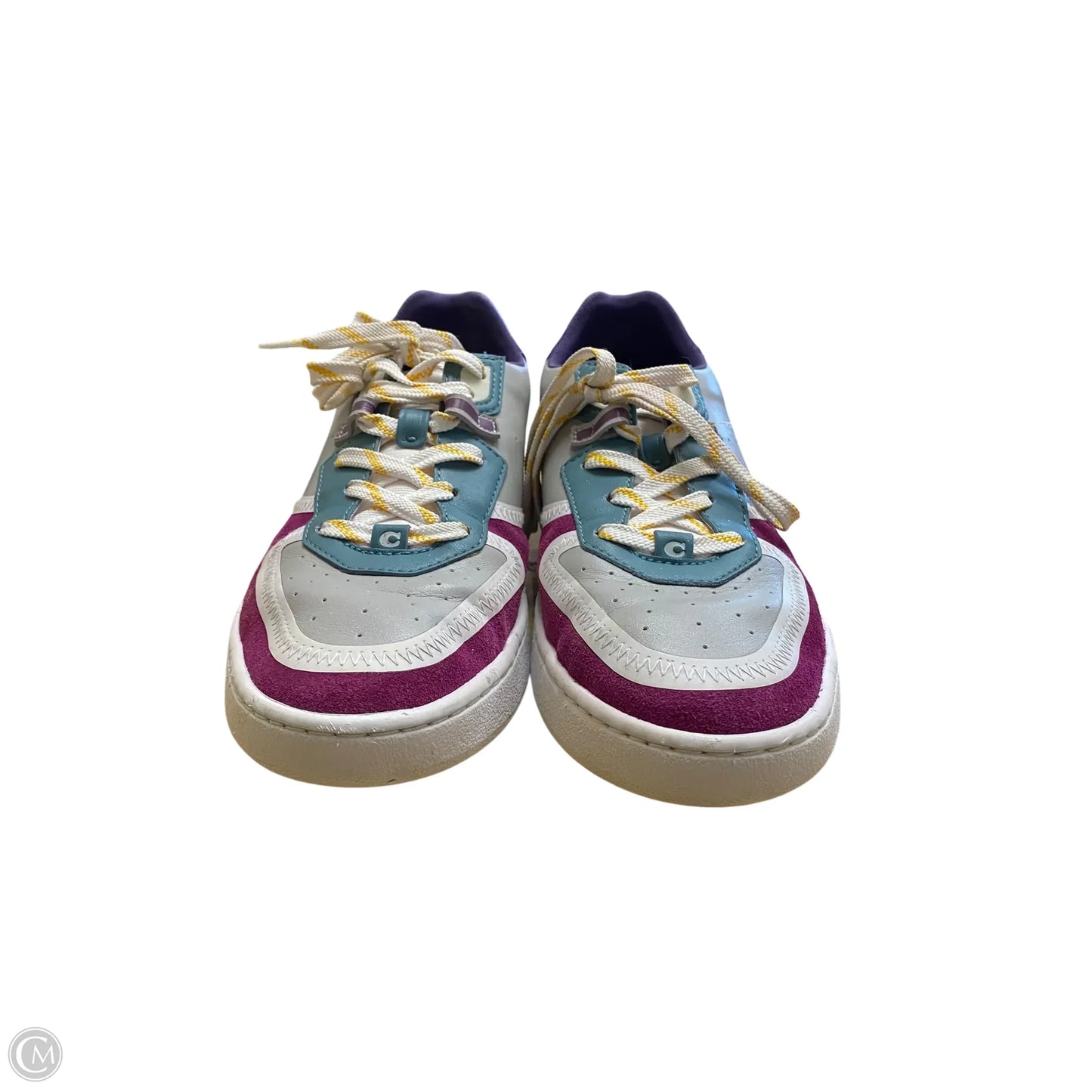 Shoes Designer By Coach In Grey, Size: 9.5