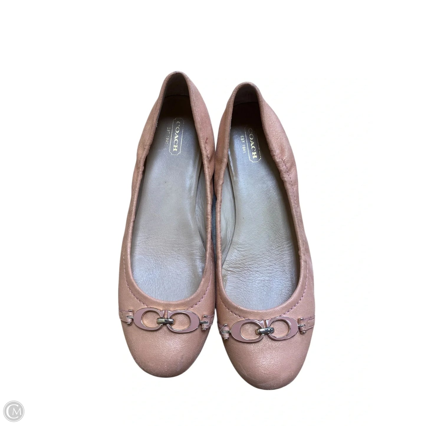 Shoes Designer By Coach In Pink, Size: 9