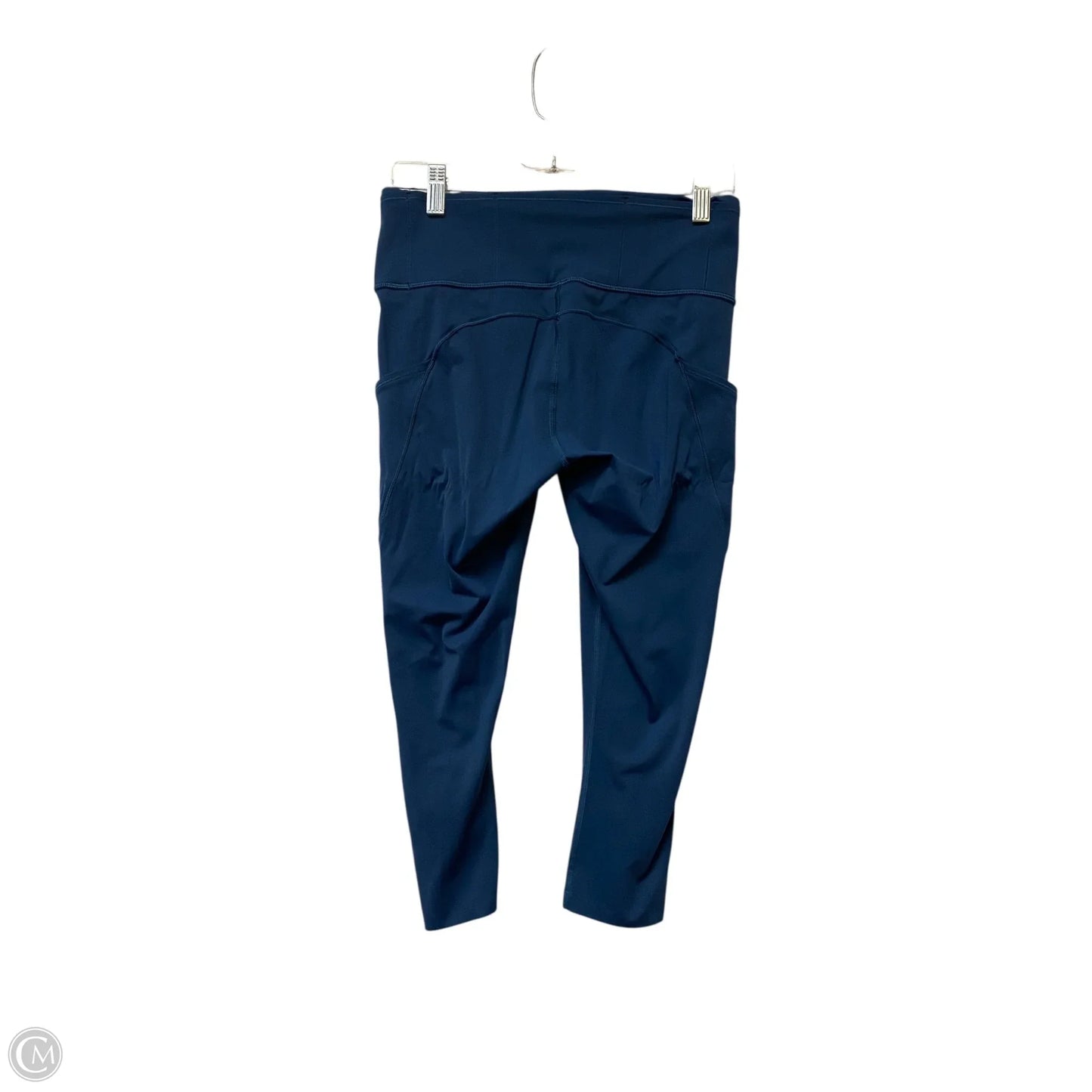 Athletic Capris By Lululemon In Blue, Size: 8