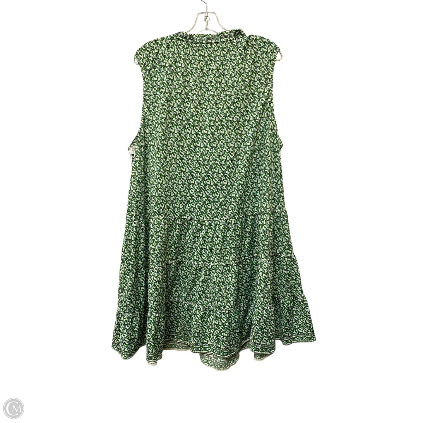 Dress Casual Midi By Max Studio In Green, Size: 2x