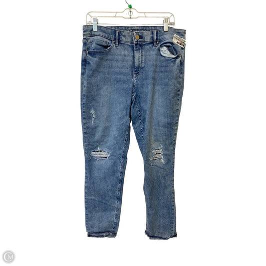 Jeans Boyfriend By White House Black Market In Blue Denim, Size: 6l