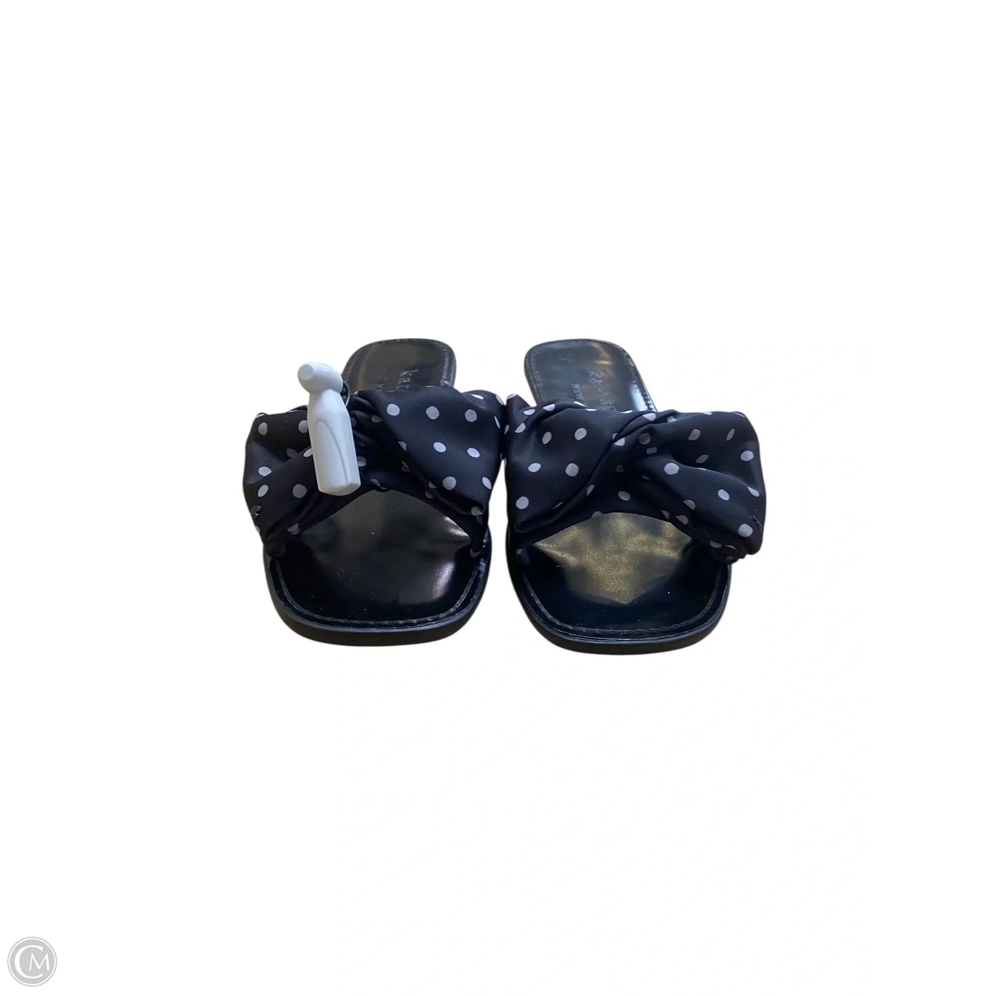Sandals Designer By Kate Spade In Black, Size: 8