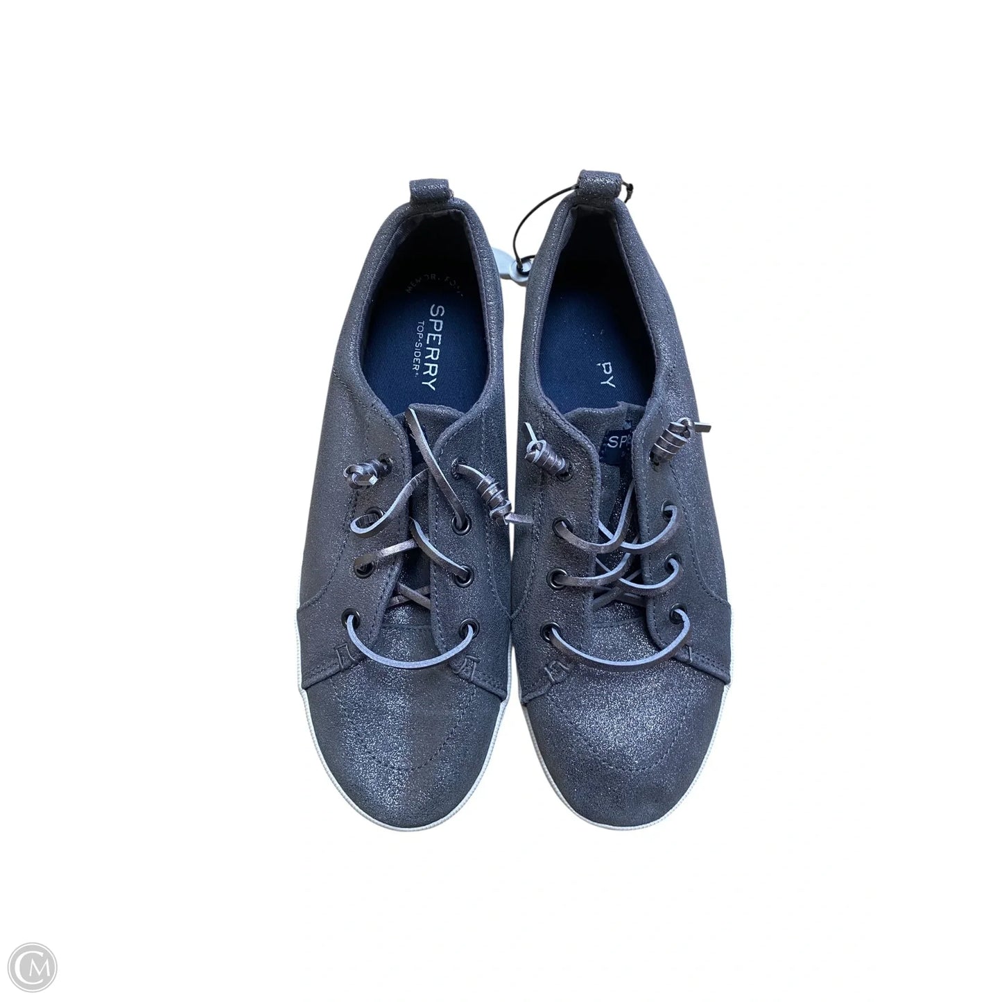 Shoes Flats By Sperry In Silver, Size: 6