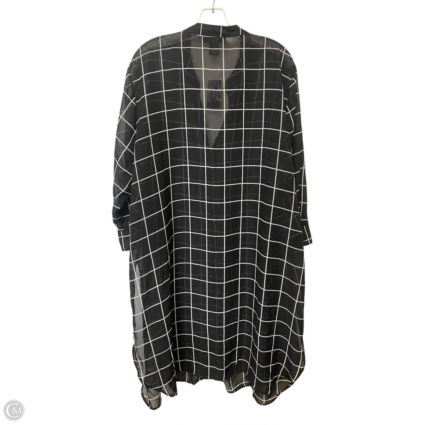 Shawl By Ashley Stewart In Black, Size: 22