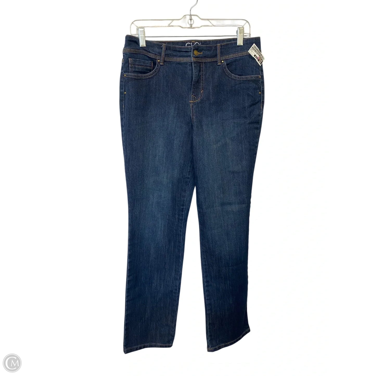 Jeans Wide Leg By Gloria Vanderbilt In Beige, Size: 8