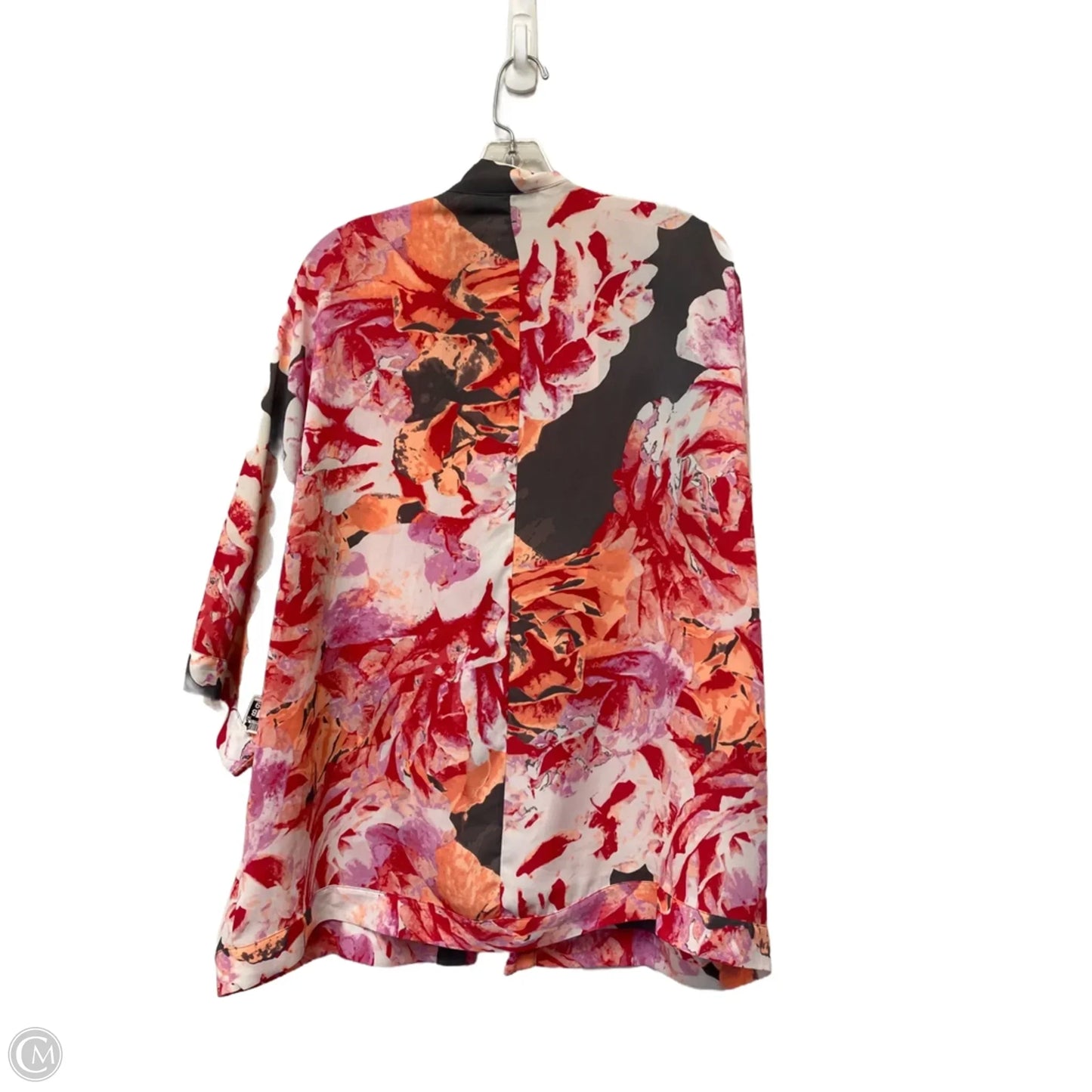 Shawl By Apt 9 In Floral Print, Size: L