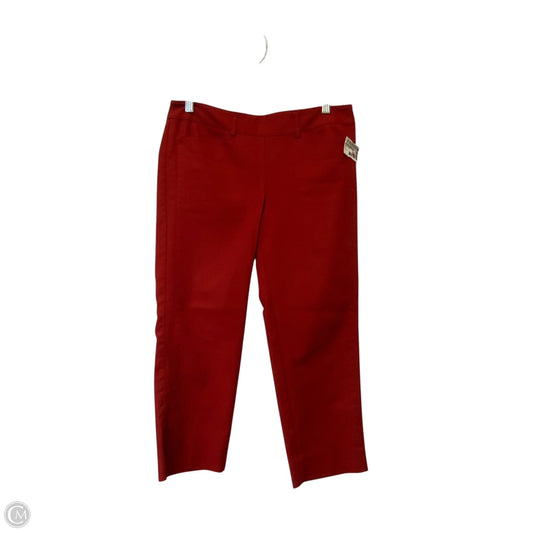 Pants Other By White House Black Market In Red, Size: 6