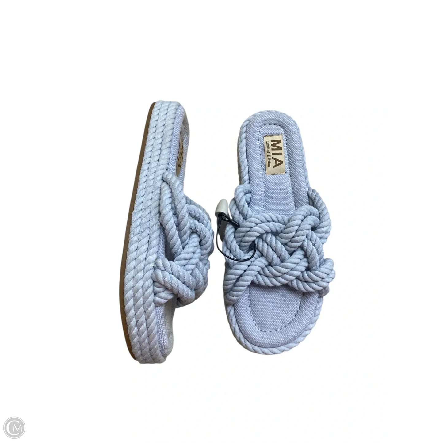 Sandals Flats By Mia In Blue, Size: 7