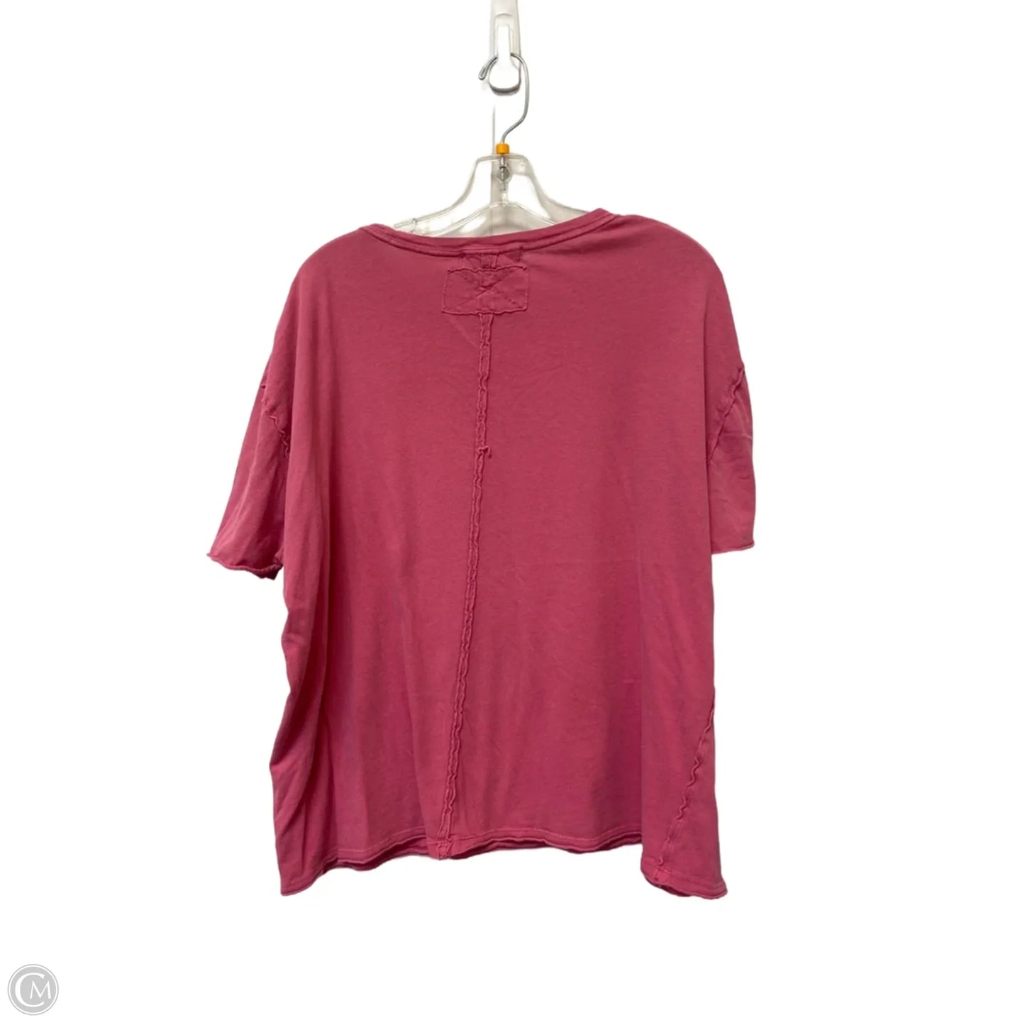 Top Short Sleeve Basic By We The Free In Pink, Size: S