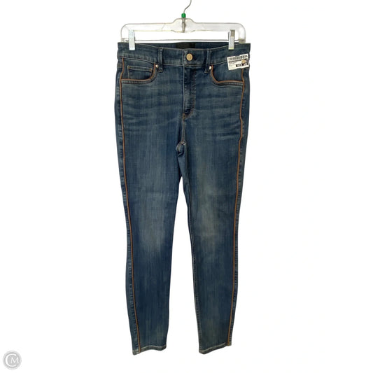 Jeans Skinny By White House Black Market In Blue Denim, Size: 4