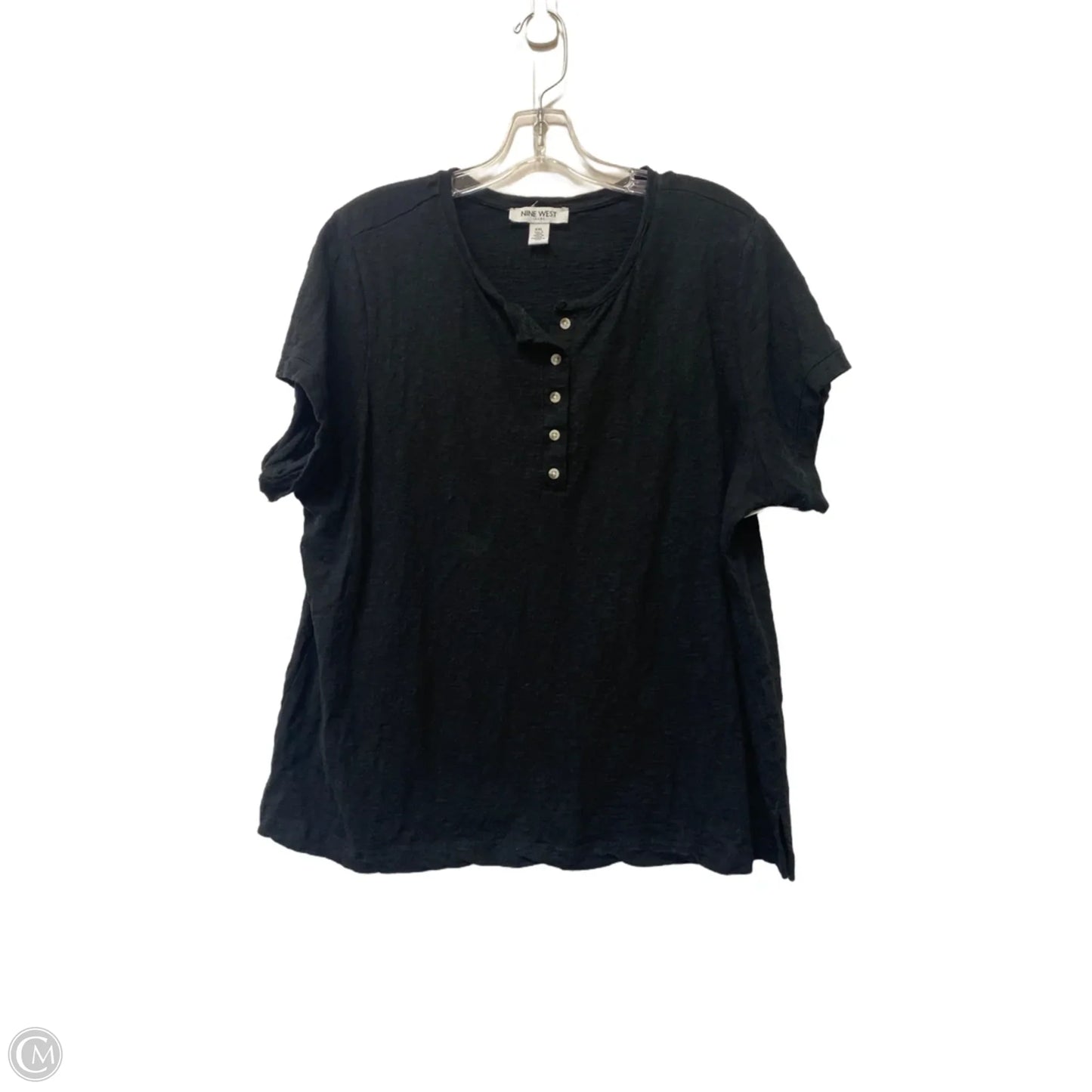 Top Sleeveless Basic By Nine West In Black, Size: Xxl