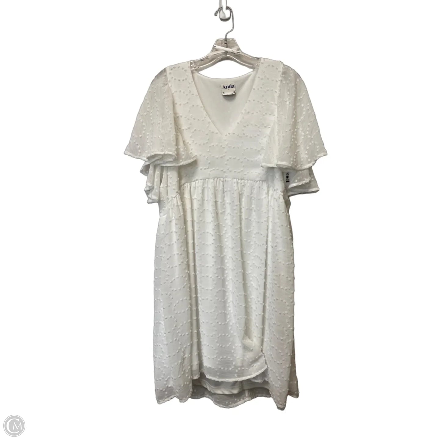 Dress Party Short By Arula In White, Size: L