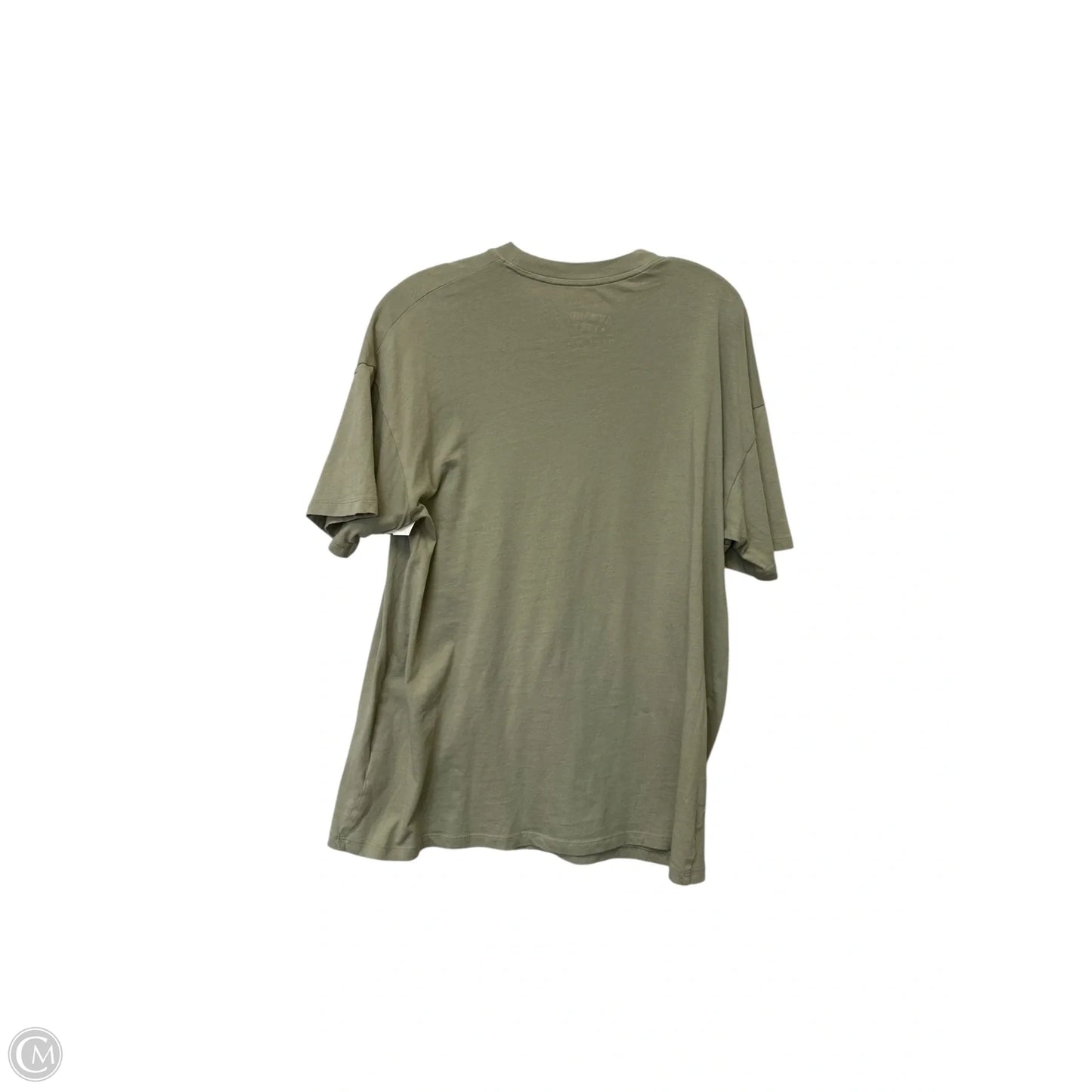 Top Short Sleeve By American Eagle In Green, Size: S