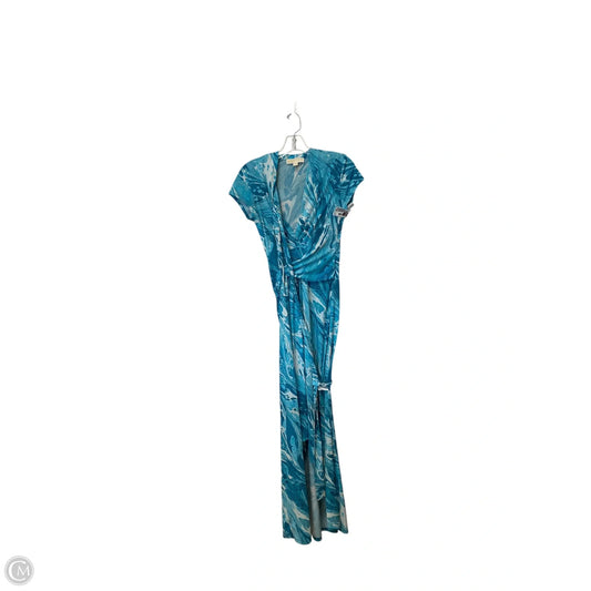 Dress Casual Maxi By Michael By Michael Kors In Blue, Size: 4