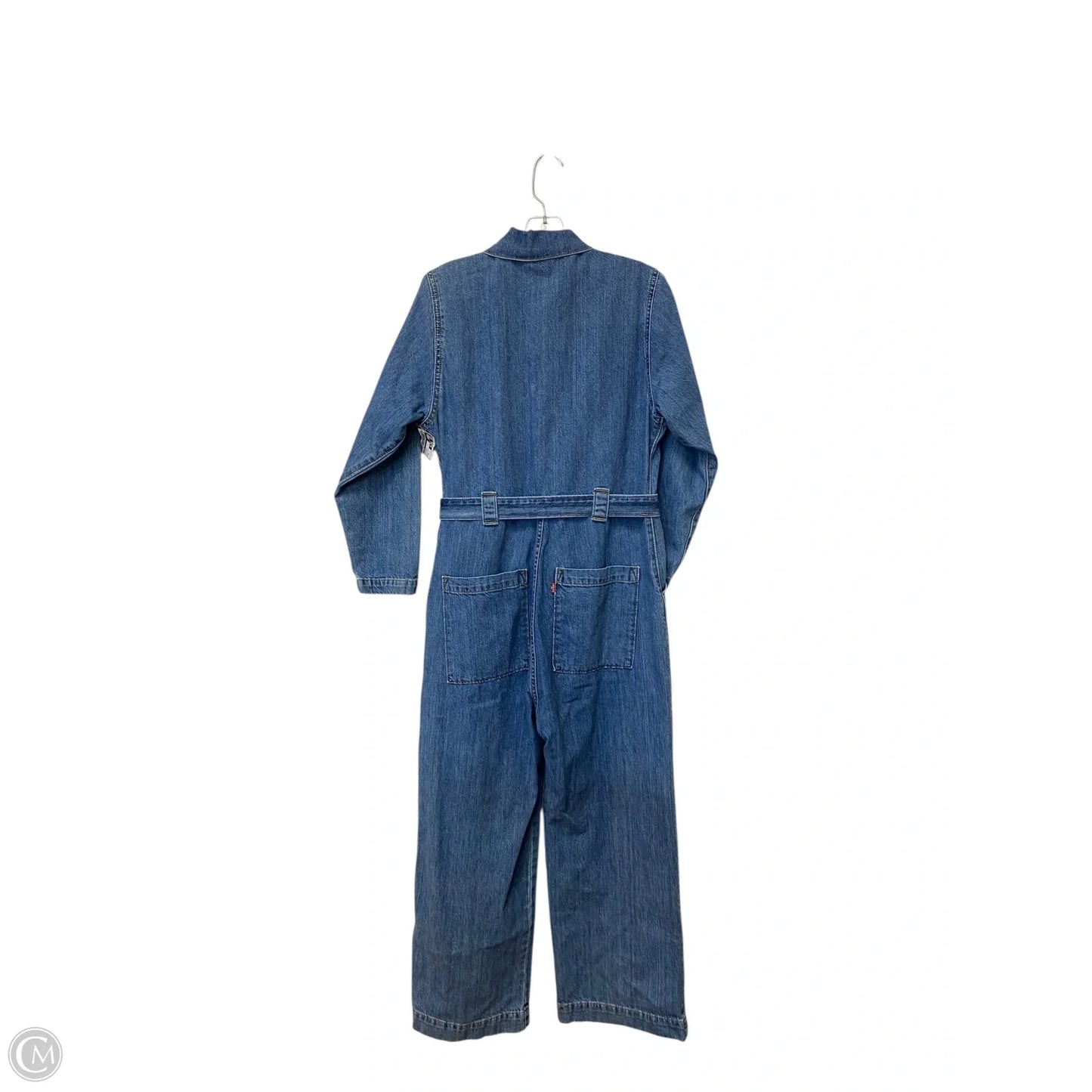 Jumpsuit By Levis In Blue Denim, Size: M