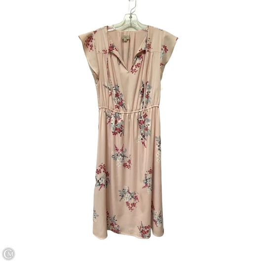 Dress Casual Maxi By Loft In Floral Print, Size: M