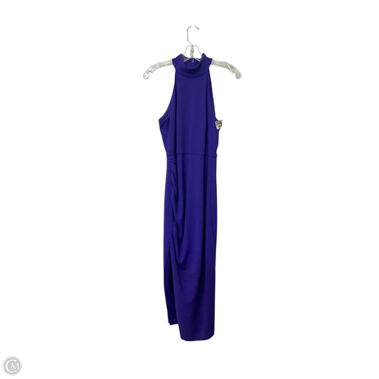 Dress Party Long By Badgley Mischka In Purple, Size: 4