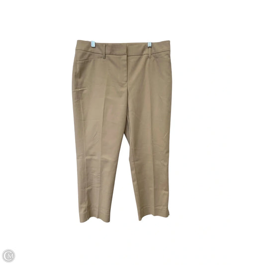 Pants Cropped By White House Black Market In Tan, Size: 10