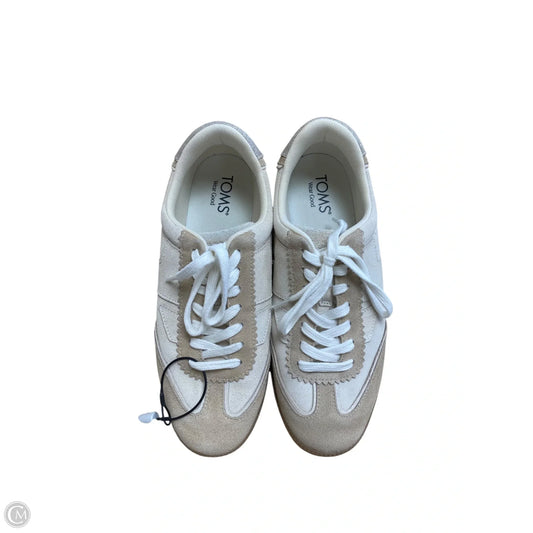 Shoes Sneakers By Toms In Cream, Size: 9.5