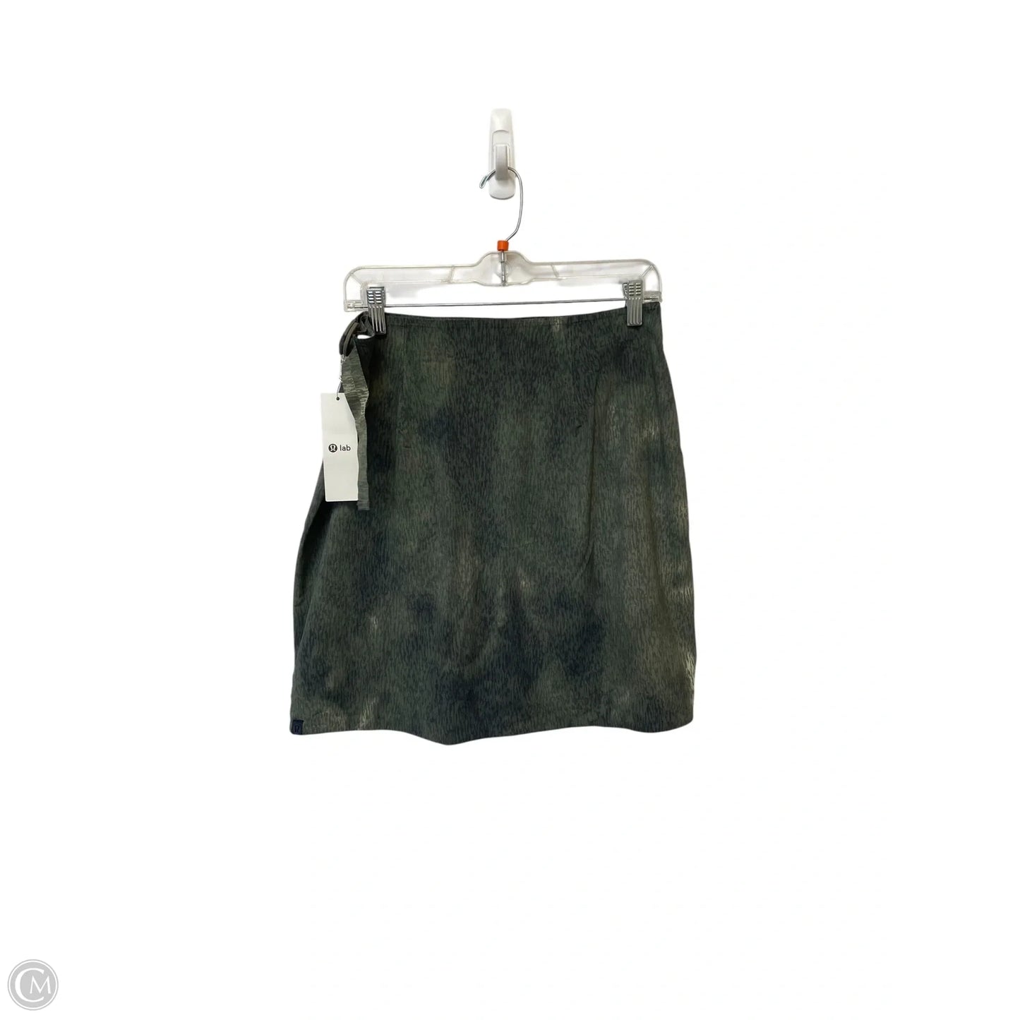 Athletic Skirt By Lululemon In Green, Size: 10