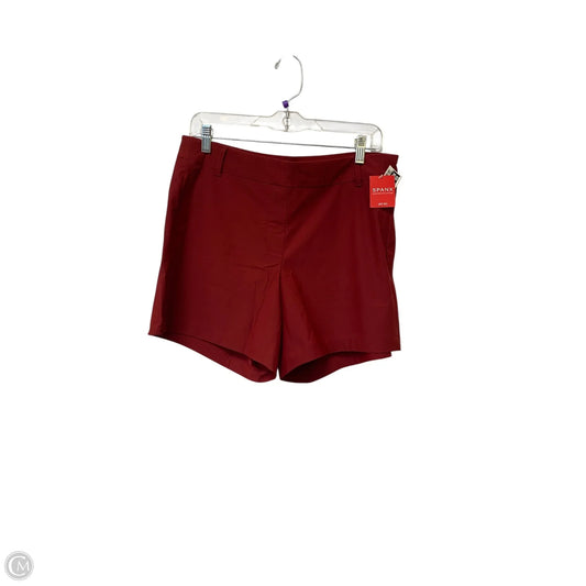 Athletic Shorts By Spanx In Red, Size: L