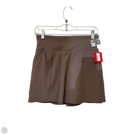 Athletic Skort By Spanx In Brown, Size: M