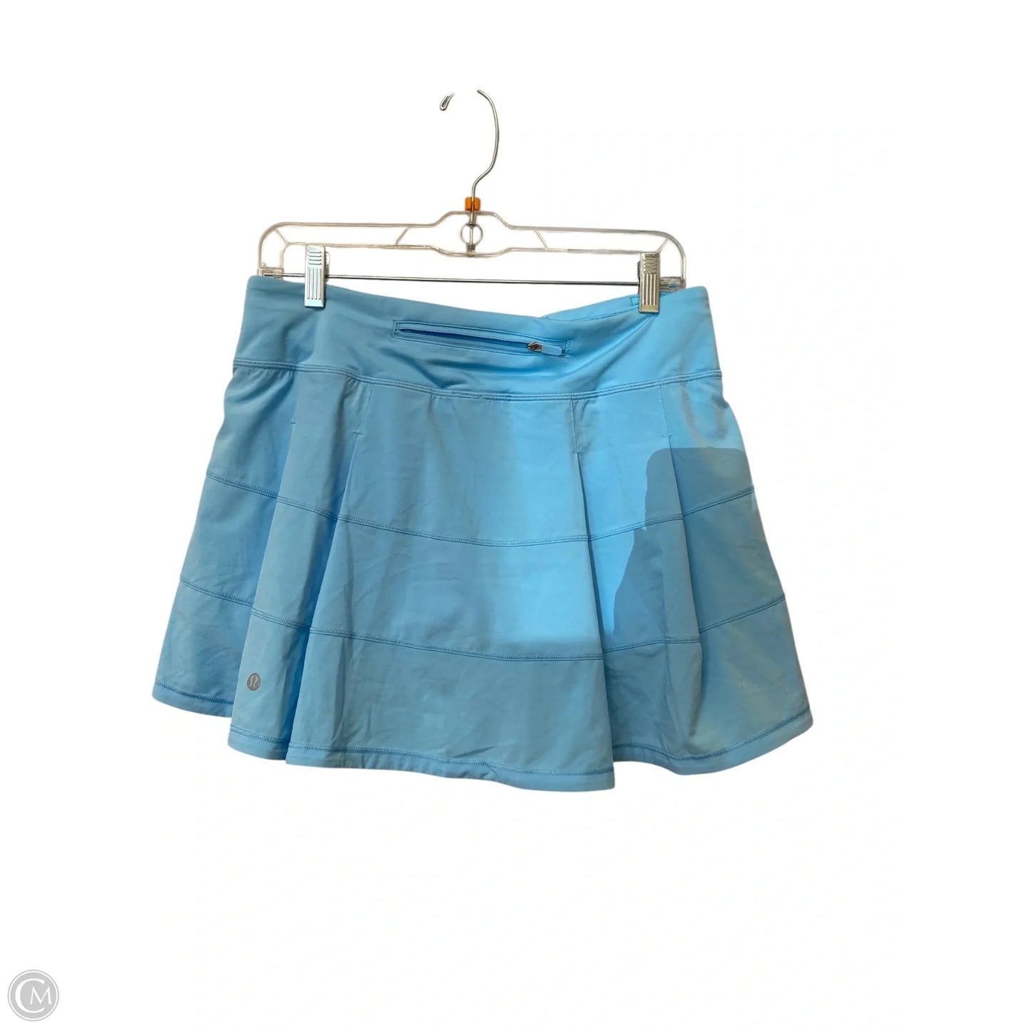 Athletic Skort By Lululemon In Blue, Size: 8