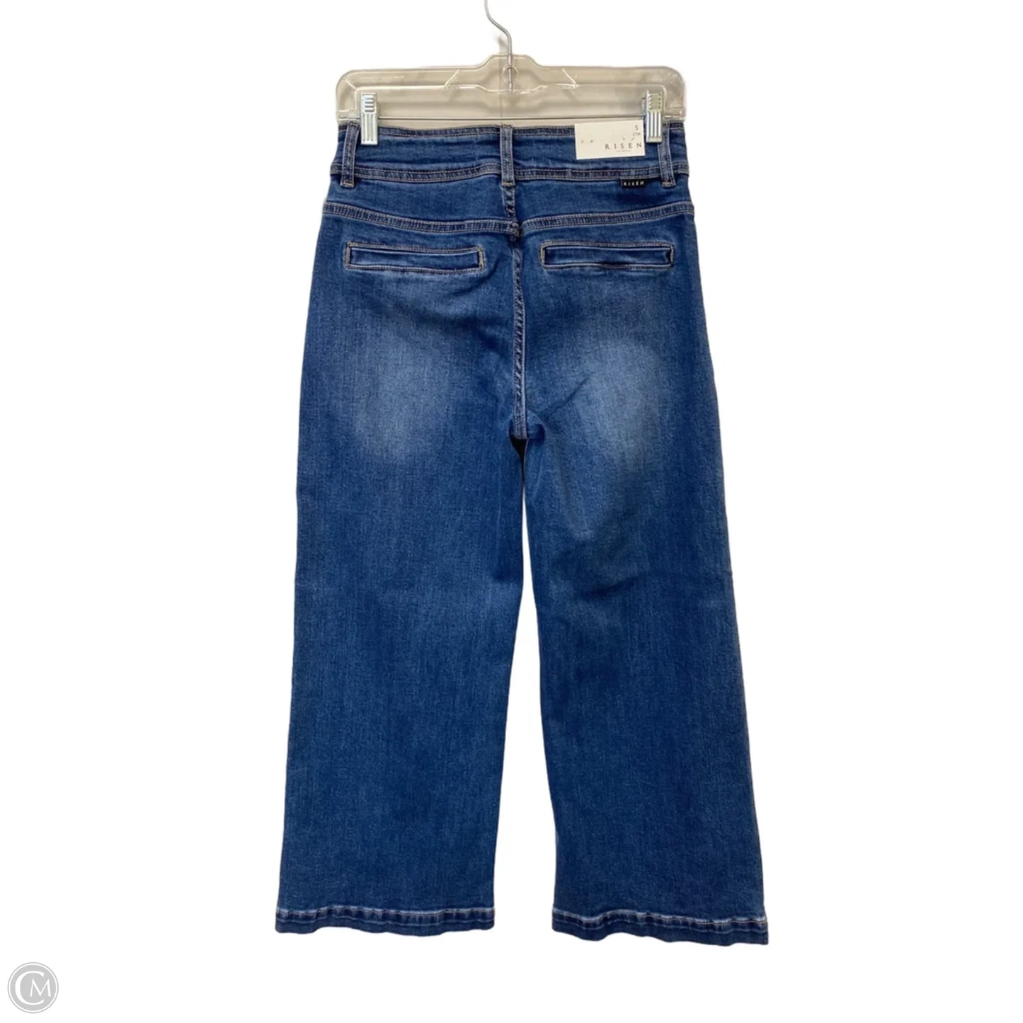 Jeans Straight By Risen In Blue Denim, Size: 4