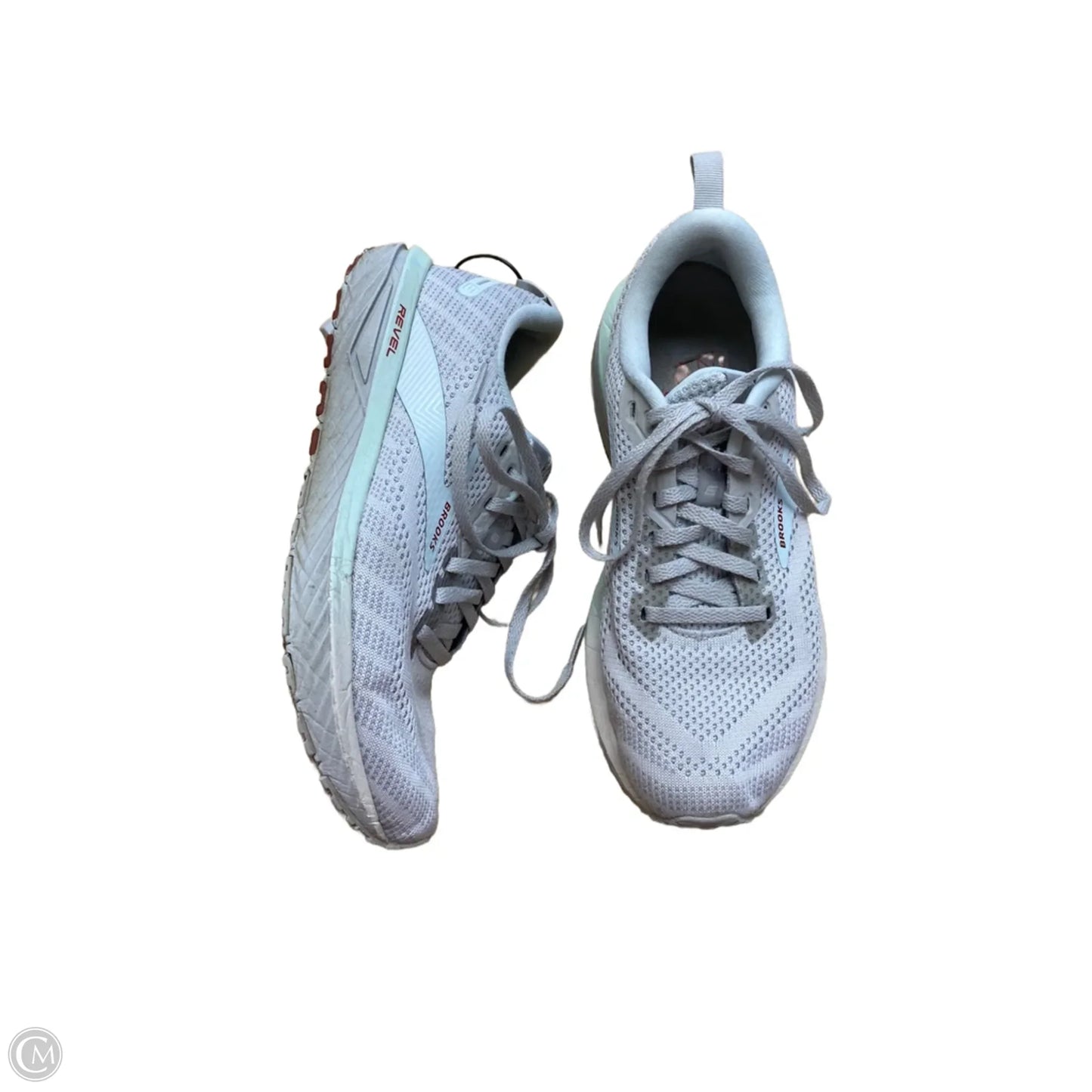 Shoes Athletic By Brooks In Grey, Size: 7