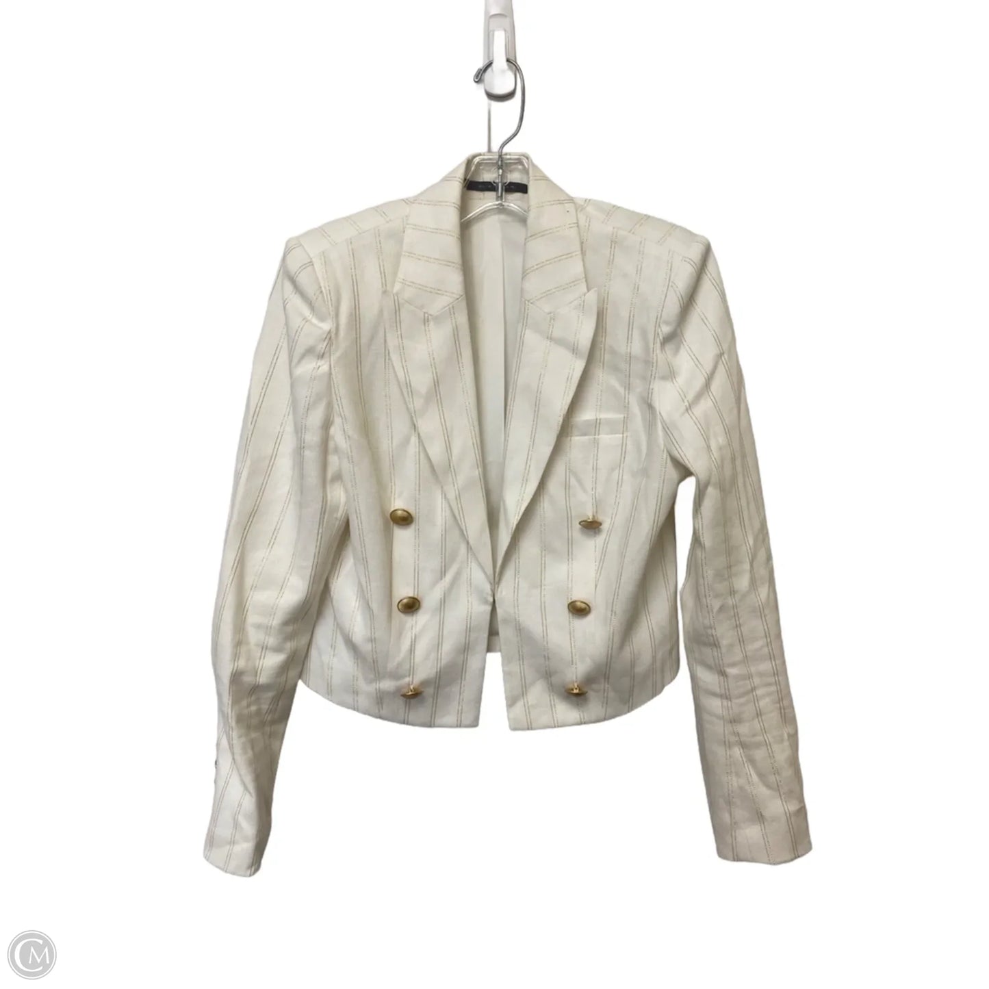 Blazer By Elie Tahari In Striped Pattern, Size: S