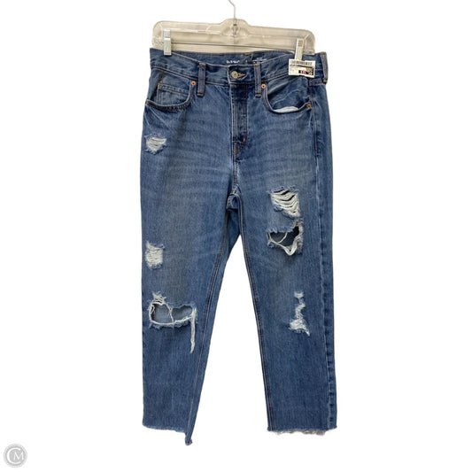 Jeans Straight By Old Navy In Blue Denim, Size: 2