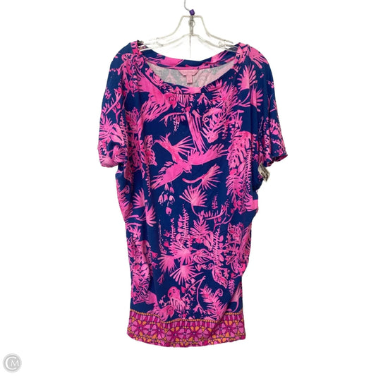 Tunic Designer By Lilly Pulitzer In Floral Print, Size: S