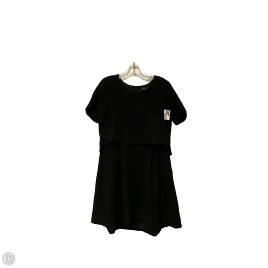 Dress Casual Midi By Madewell In Black, Size: 6